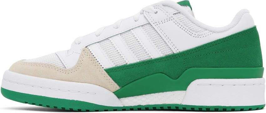 Adidas Originals White Forum Low Classic Sneakers - Picture 3