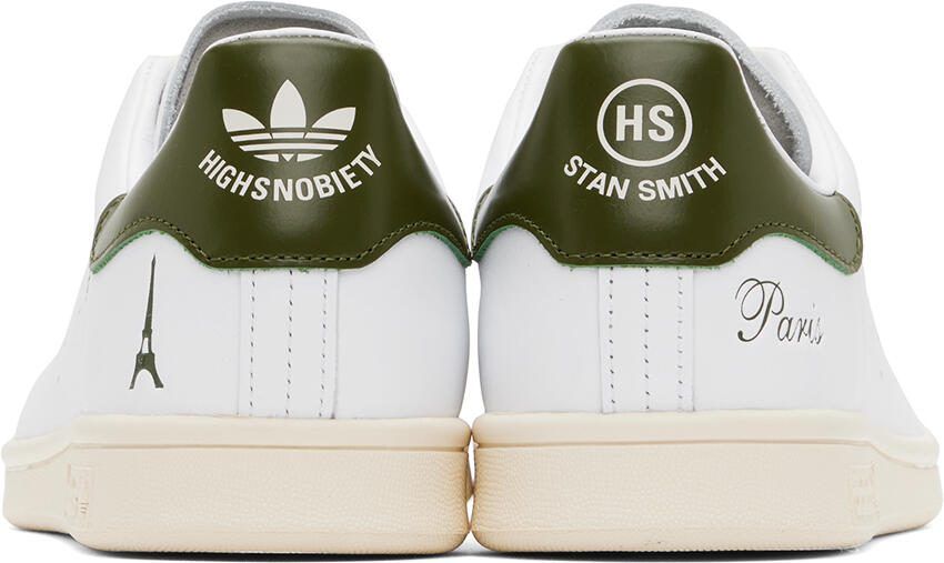 Adidas Originals White Highsnobiety Edition Stan Smith Sneakers