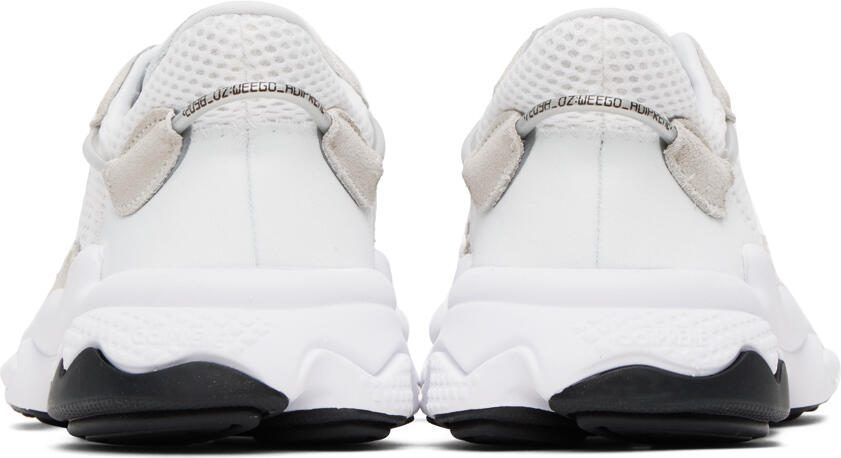 Adidas Originals White Ozweego Sneakers - Picture 3