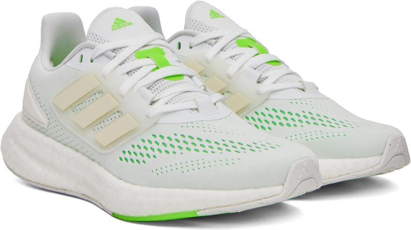 Adidas Originals White Pureboost 22 Sneakers - Picture 2