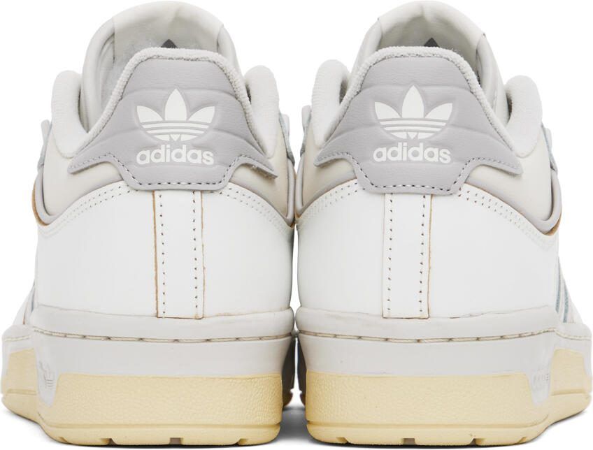 Adidas Originals White  Beige Rivalry Low 86 Sneakers