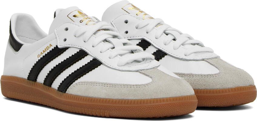 Adidas Originals White Samba Decon Sneakers - Picture 2