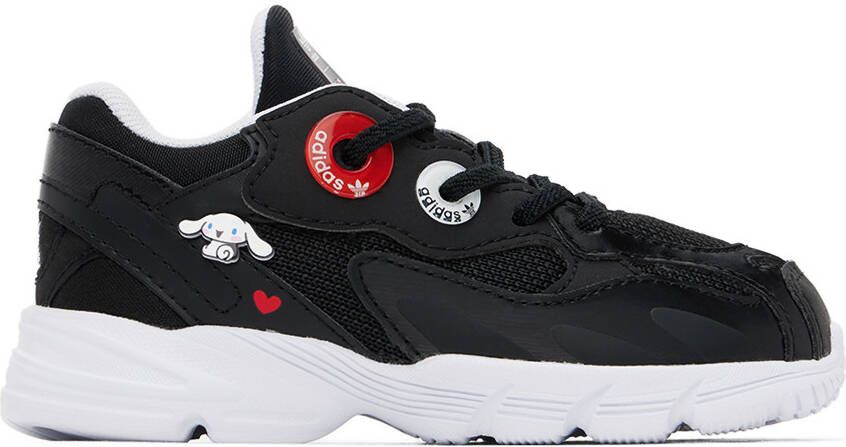 Adidas Kids Baby Black Hello Kitty Astir Sneakers - Picture 4