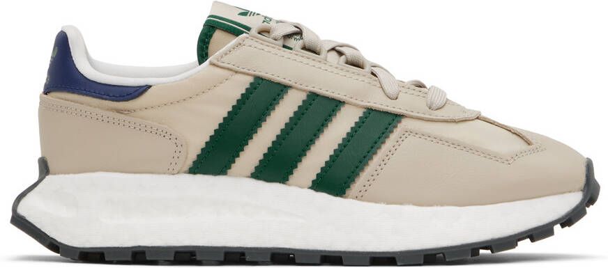 Adidas Originals Beige Retropy E5 Sneakers - Picture 5
