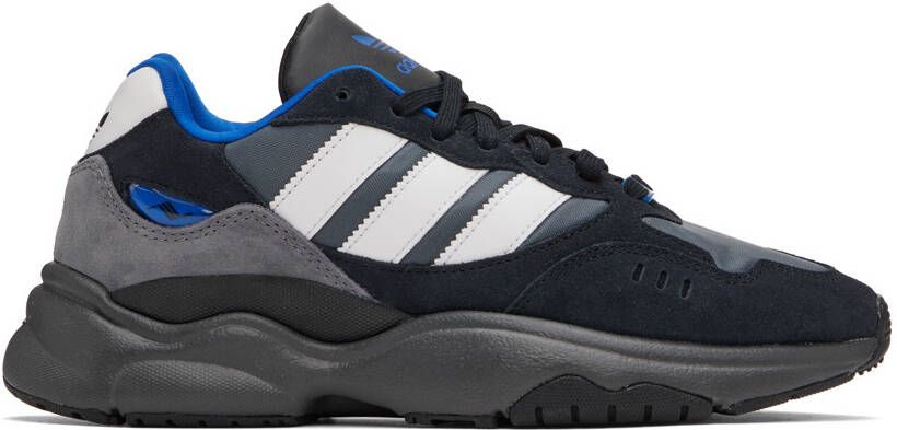 Adidas Originals Black  Gray Retropy F90 Sneakers