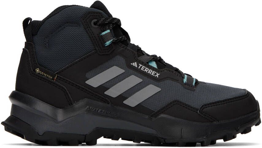 Adidas Originals Black  Gray Terrex AX4 Sneakers - Picture 5