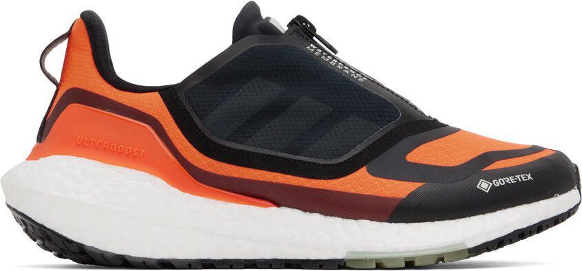 Adidas Originals Black  Orange Ultraboost 22 Sneakers