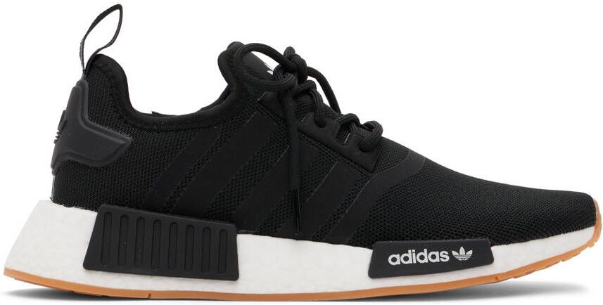 Adidas Originals Black  White NMD_R1 Primeblue Sneakers - Picture 4