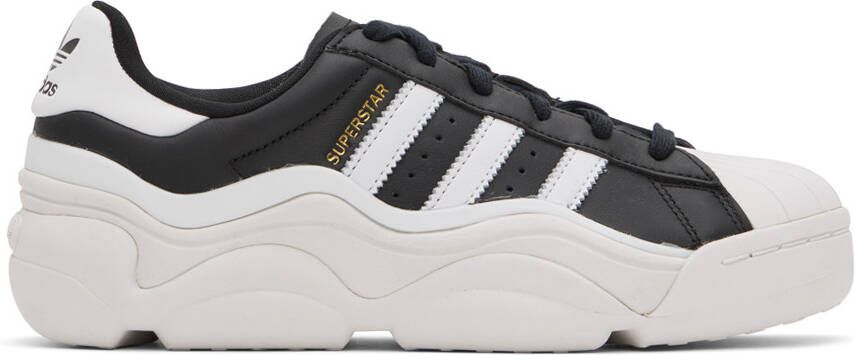 Adidas Originals Black  White Superstar Millencon Sneakers - Picture 2
