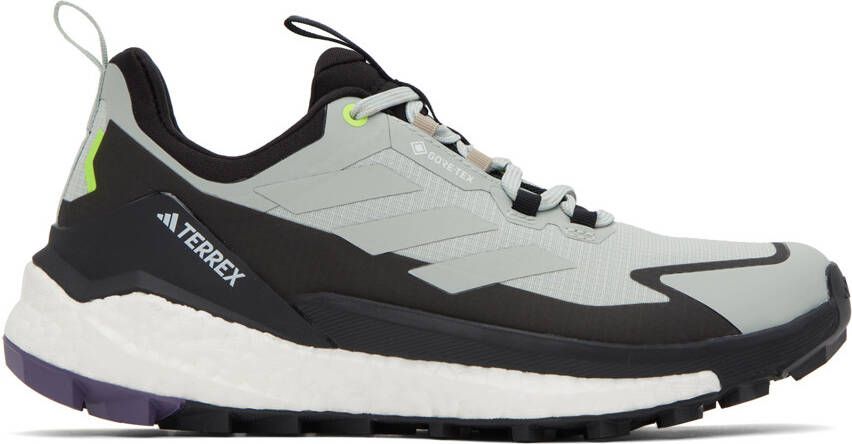 Adidas Originals Gray  Black Free Hiker 2.0 Sneakers - Picture 5