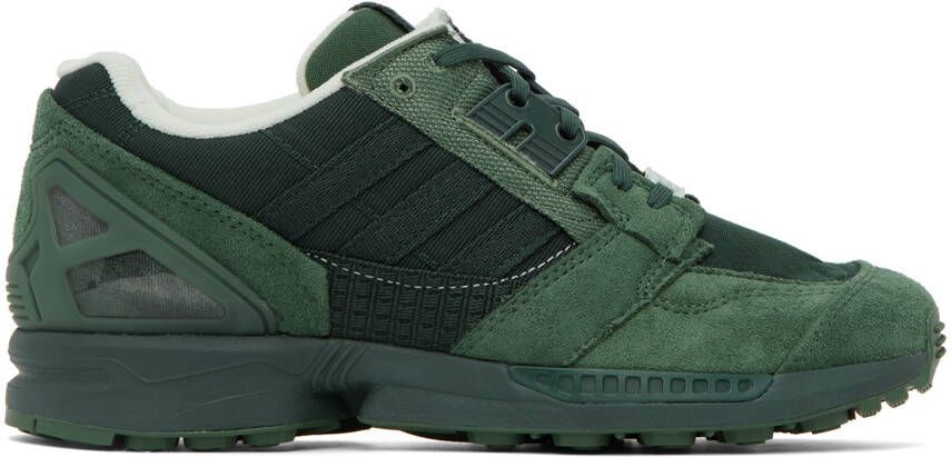 Adidas Originals Green ZX 8000 Parley Sneakers - Picture 5