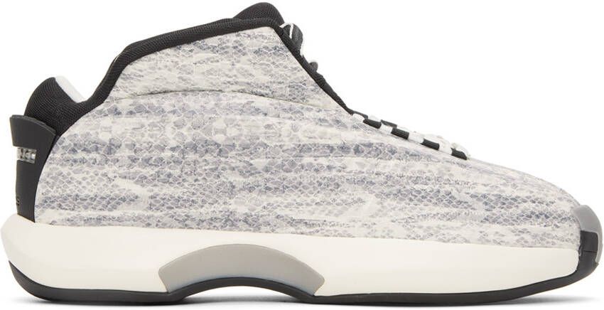 Adidas Originals Off-White  Black Crazy 1 Sneakers