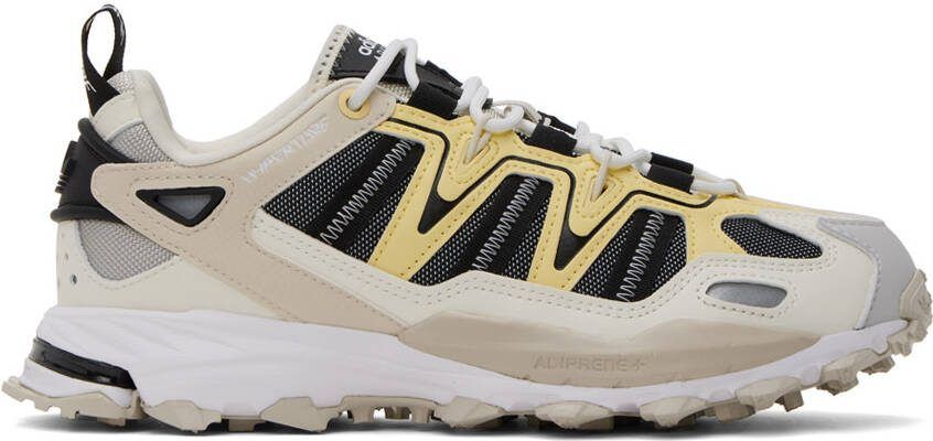 Adidas Originals Off-White  Yellow Hyperturf Sneakers - Picture 5