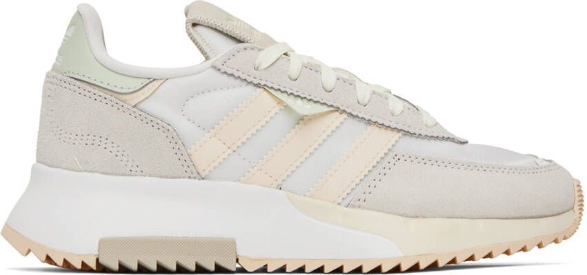 Adidas Originals White Retropy F2 Sneakers - Picture 4