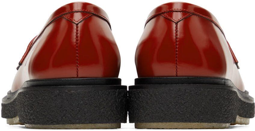 Adieu Red  White Type 5 Loafers - Picture 2