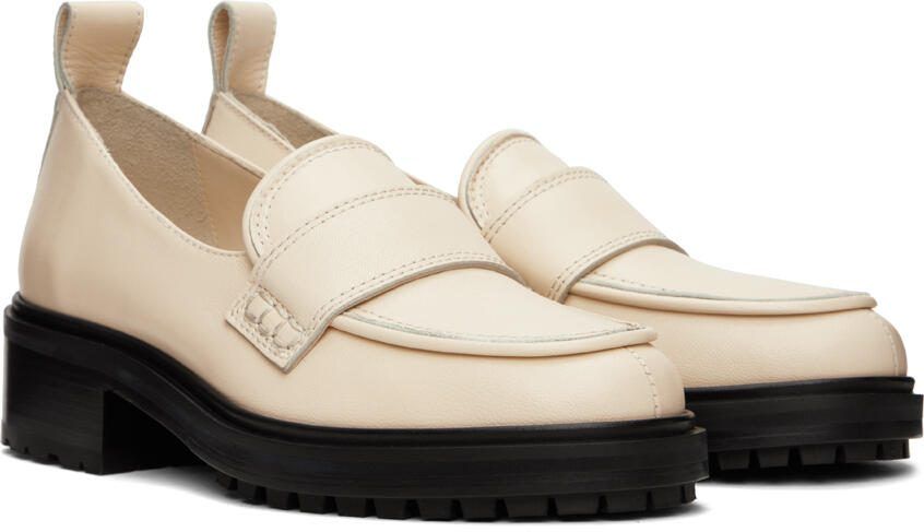 Aeyde Off-White Ruth Loafers - Picture 2