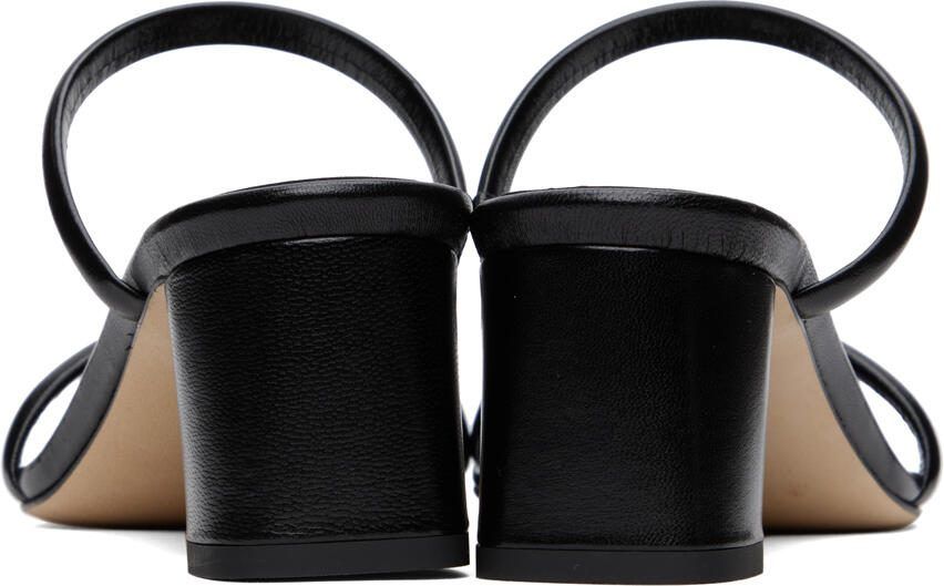 Aeyde Black Anni Heeled Sandals - Picture 5