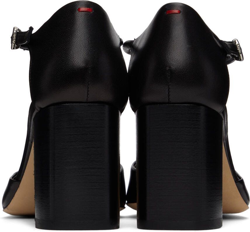 Aeyde Black Kamal Heels