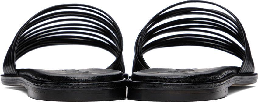 Aeyde Black Noa Sandals