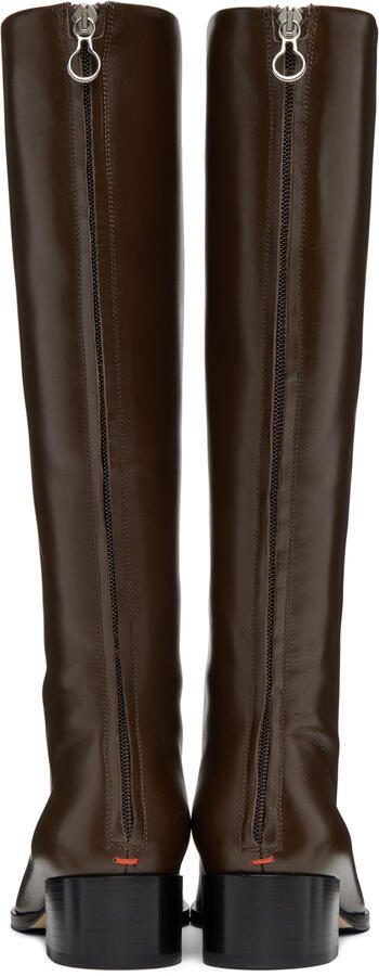 Aeyde Brown Pattie Boots - Picture 3
