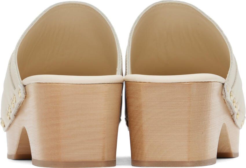 Aeyde Off-White Bibi Clogs
