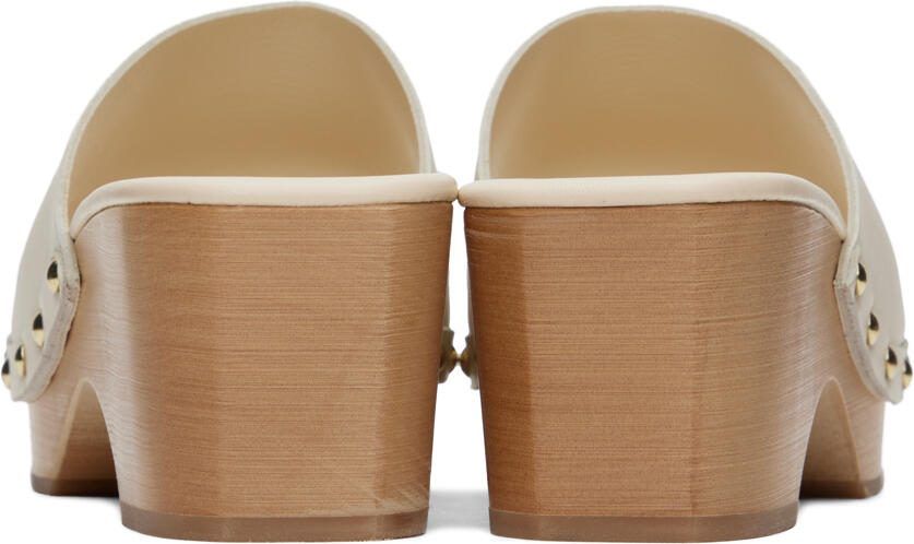 Aeyde Off-White Bobbie Clogs