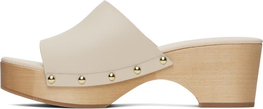 Aeyde Off-White Bobbie Clogs - Picture 3