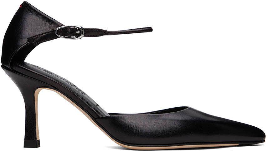 Aeyde Black Selma Heels - Picture 5