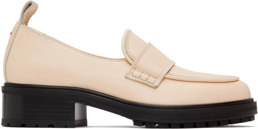 Aeyde Off-White Ruth Loafers - Picture 4