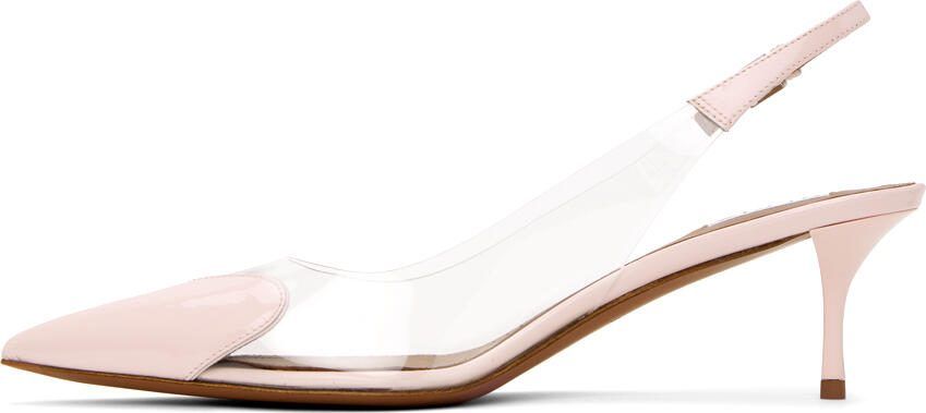 ALAÏA Pink Le Coeur Heels - Picture 3