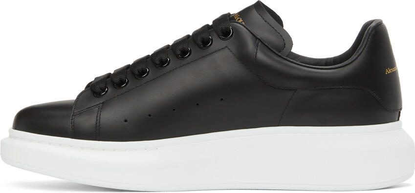 Alexander McQueen Black  White Oversized Sneakers - Picture 2