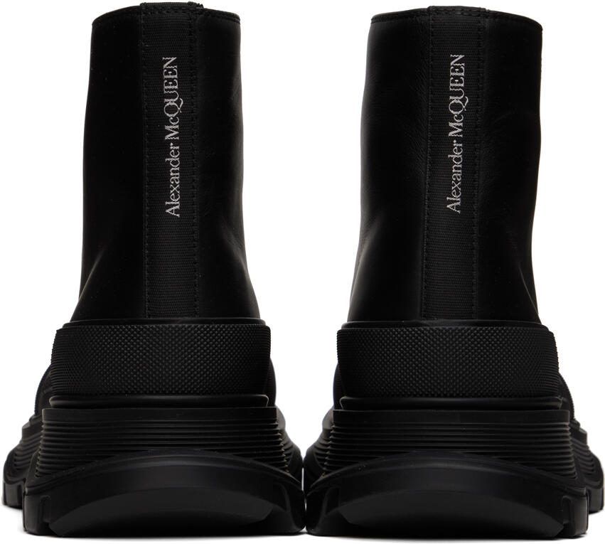 Alexander McQueen Black Boxer Dog Sneakers
