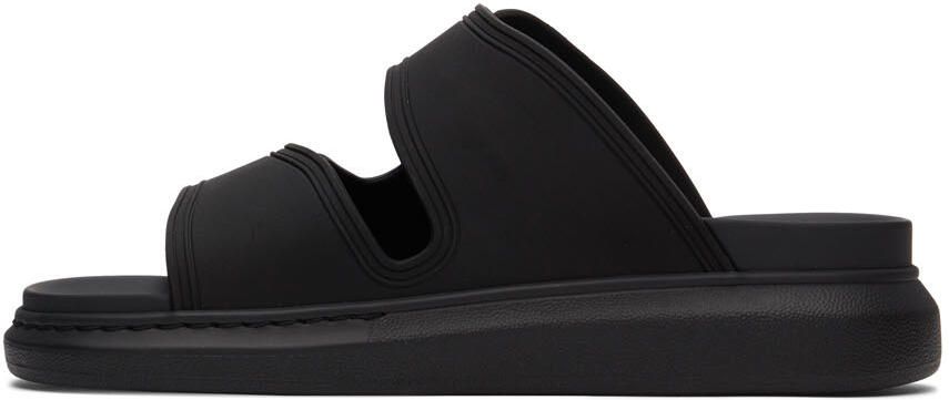 Alexander McQueen Black Hybrid Sandals - Picture 3