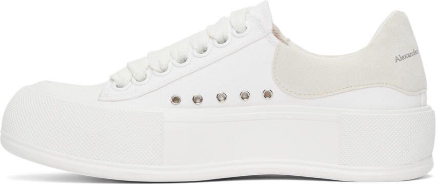 Alexander McQueen Deck Lace Plimsoll Sneakers - Picture 4