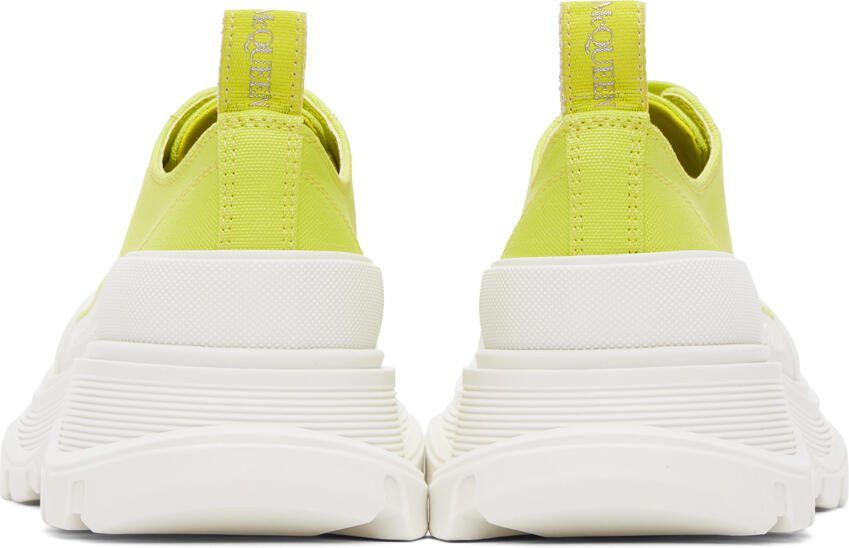Alexander McQueen Green Tread Slick Sneakers