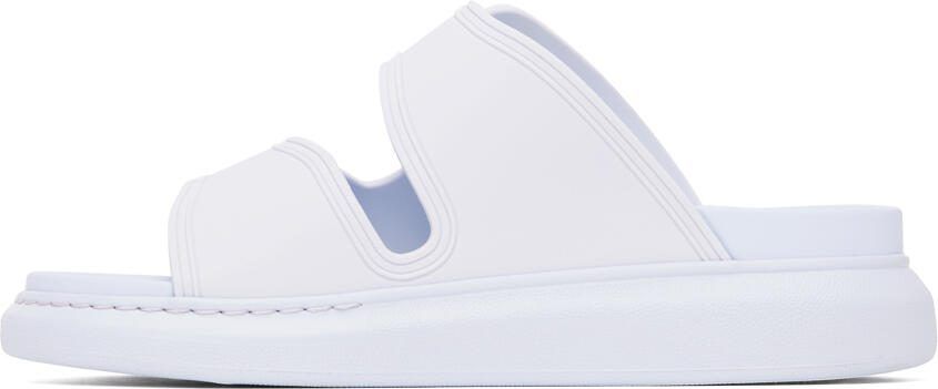 Alexander McQueen Purple Hybrid Slides - Picture 3