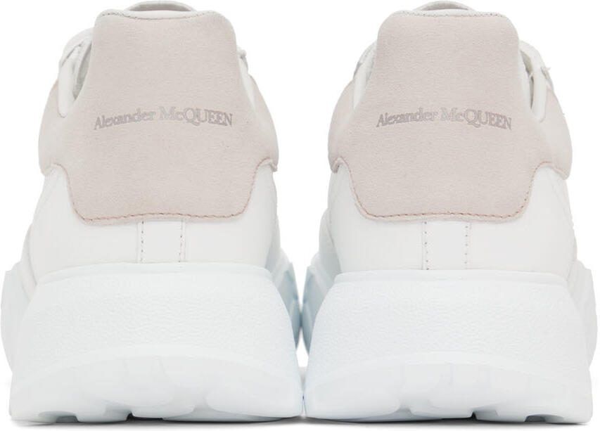 Alexander McQueen White  Pink Court Sneakers