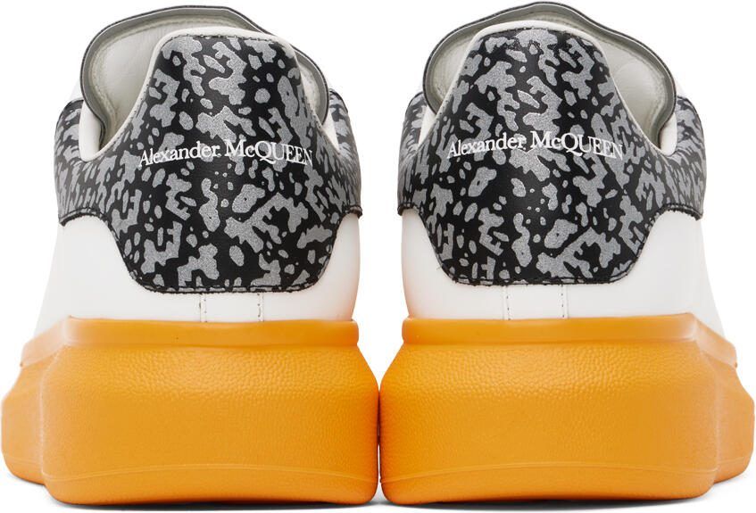 Alexander McQueen White Larry Sneakers
