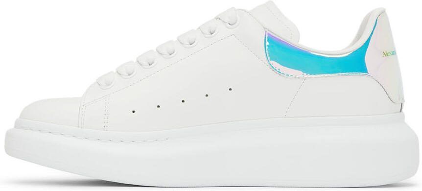Alexander McQueen White Oversized Sneakers - Picture 3