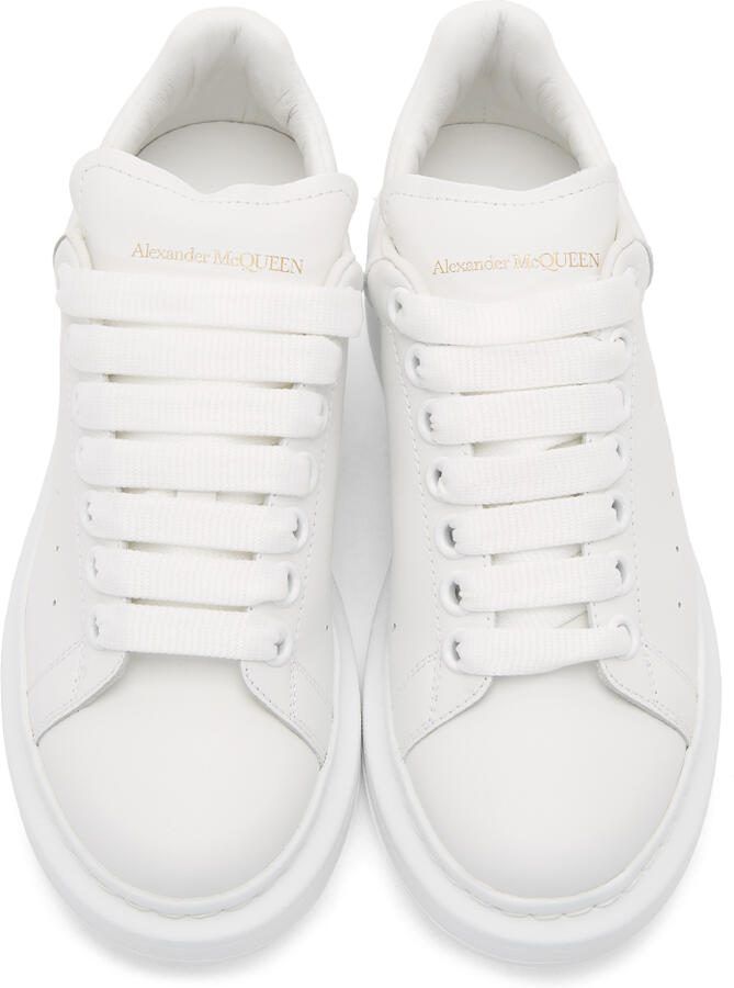 Alexander McQueen White Oversized Sneakers
