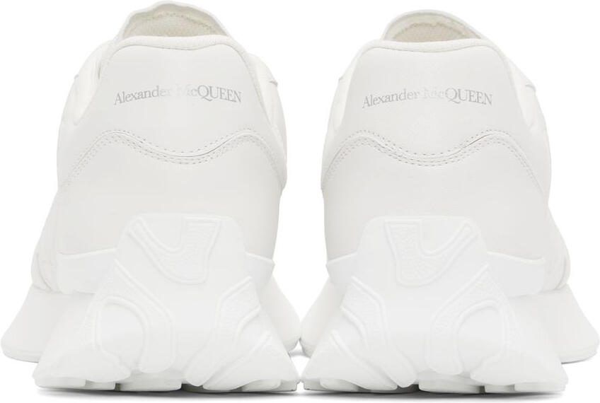 Alexander McQueen White Sprint Runner Sneakers