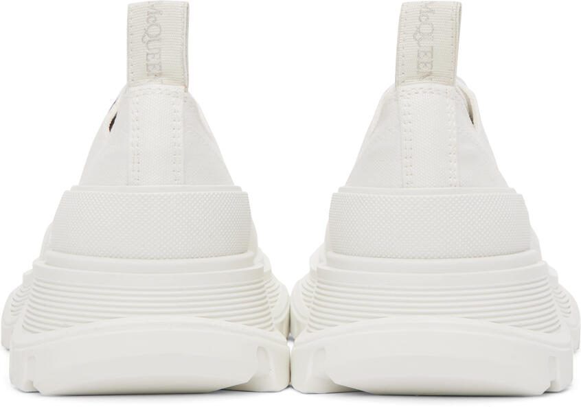 Alexander McQueen White Tread Slick Sneakers