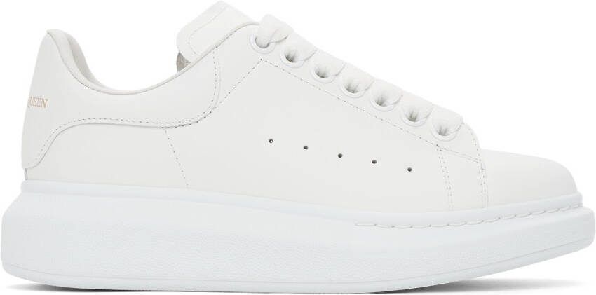 Alexander McQueen White Oversized Sneakers