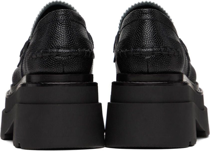 Alexander Wang Black  White Carter Loafers