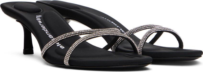 Alexander Wang Black Dahlia 50 Heeled Sandals - Picture 2