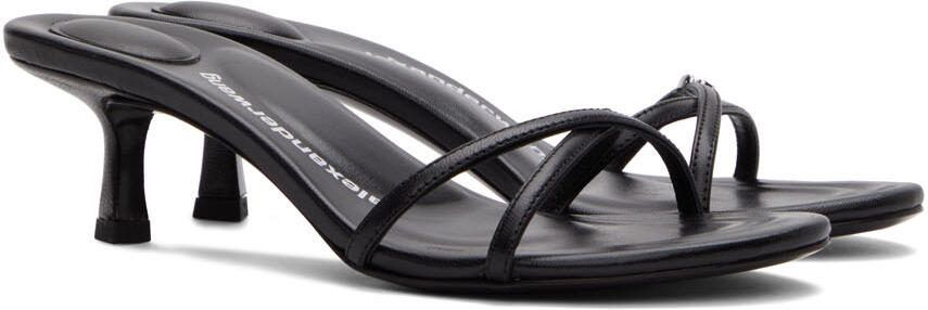 Alexander Wang Black Dahlia Heeled Sandals - Picture 2