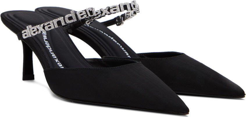 Alexander Wang Black Delphine 65 Mules - Picture 2