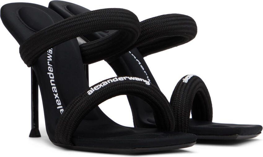 Alexander Wang Black Julie Heeled Sandals - Picture 2
