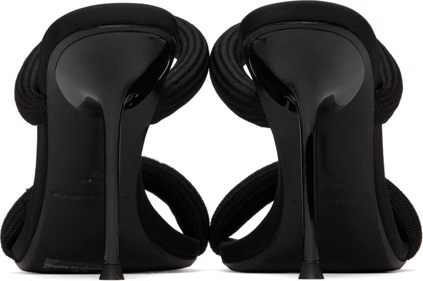 Alexander Wang Black Julie Heeled Sandals