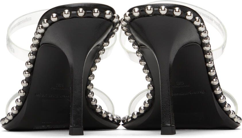 Alexander Wang Black Nova 85 Heeled Sandals